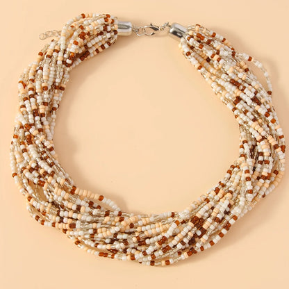 Collar Multicuentas Color Luxe