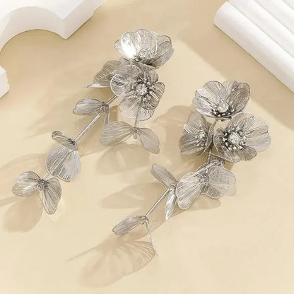 Pendientes Florales Elegantes
