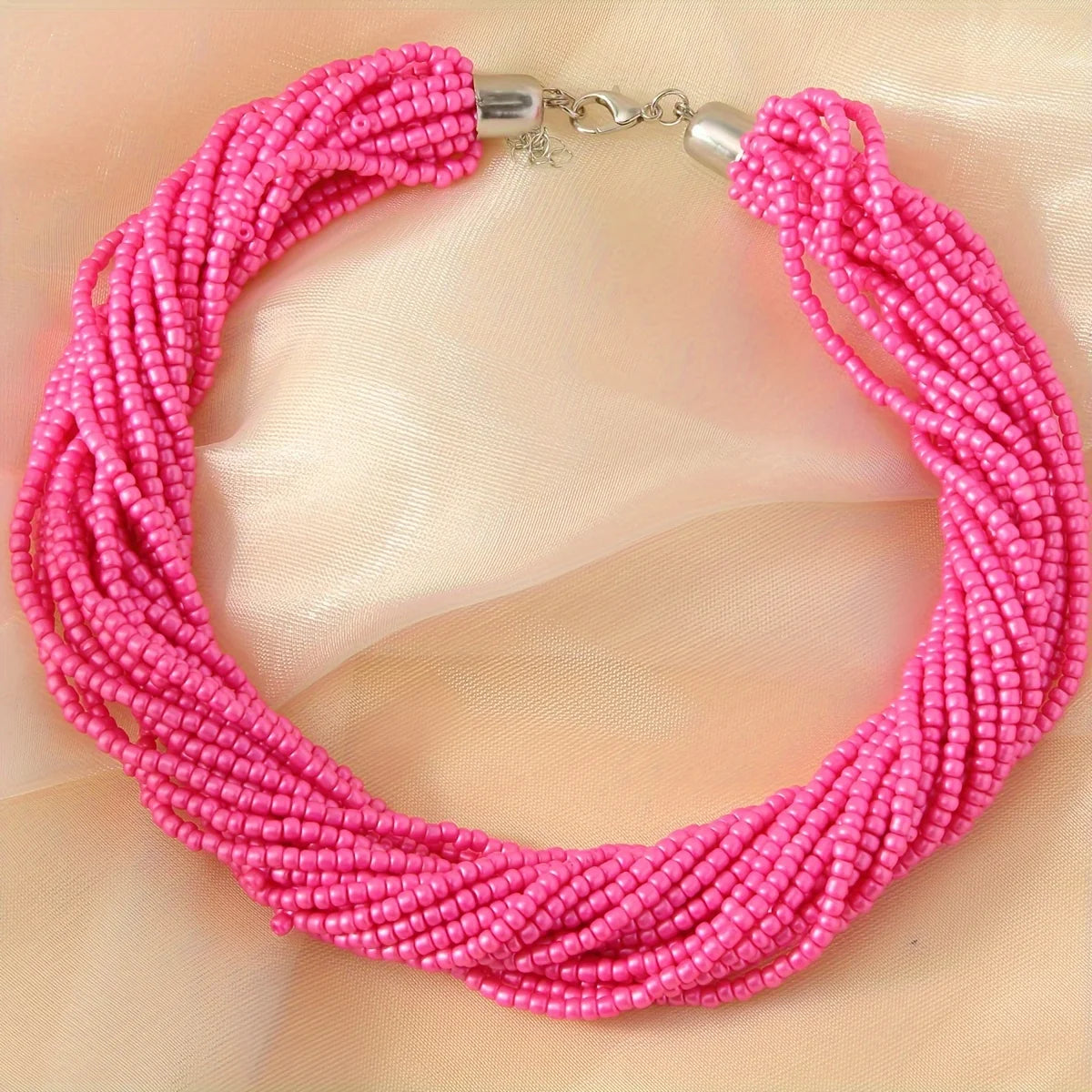 Collar Multicuentas Color Luxe