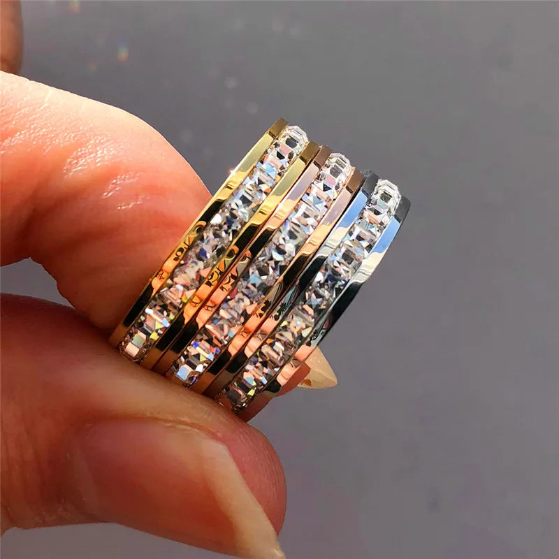 Anillo Eternity Brillante