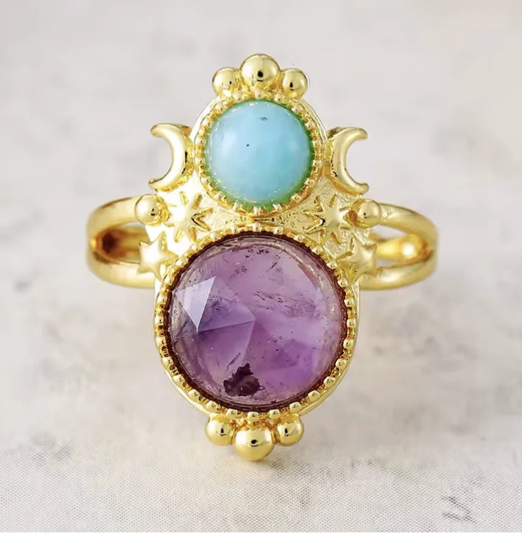 Anillos con piedras naturales
