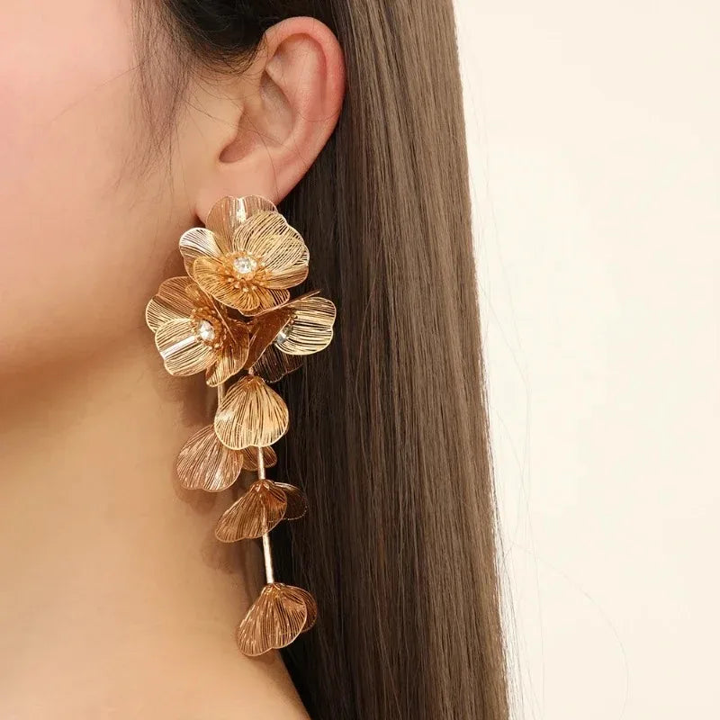 Pendientes Florales Elegantes