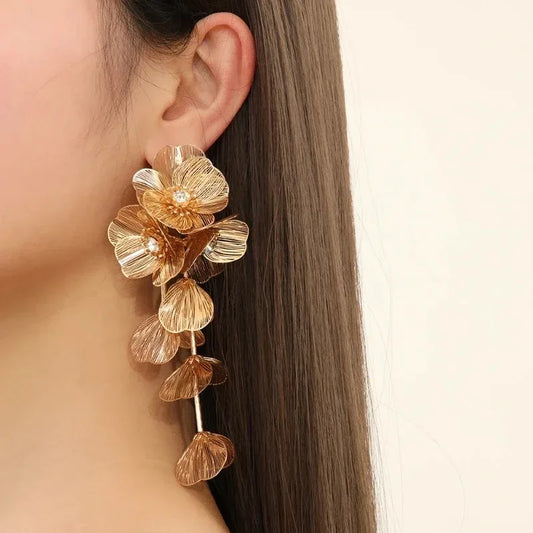 Pendientes Florales Elegantes