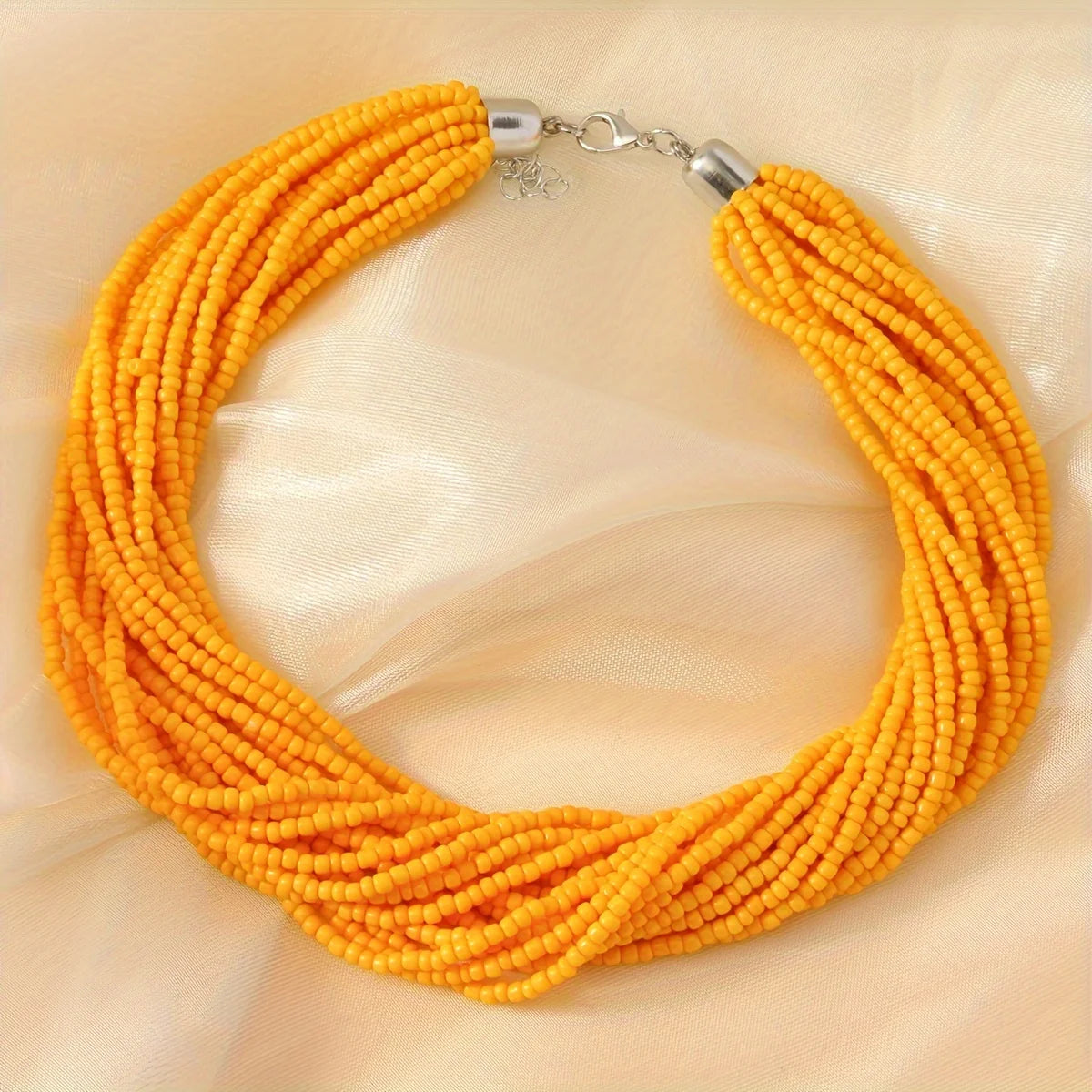 Collar Multicuentas Color Luxe