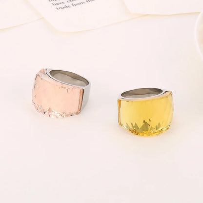 Anillos Cristal Color