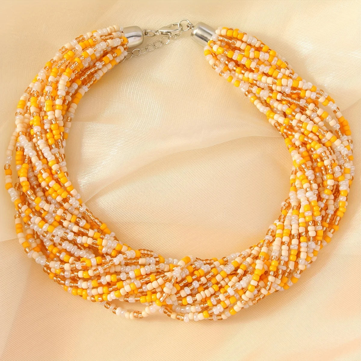 Collar Multicuentas Color Luxe