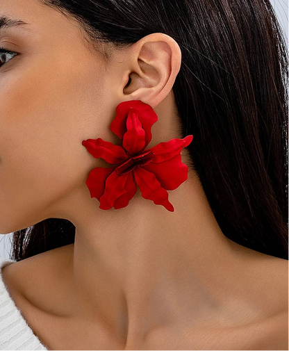 Pendientes Flor Tropical