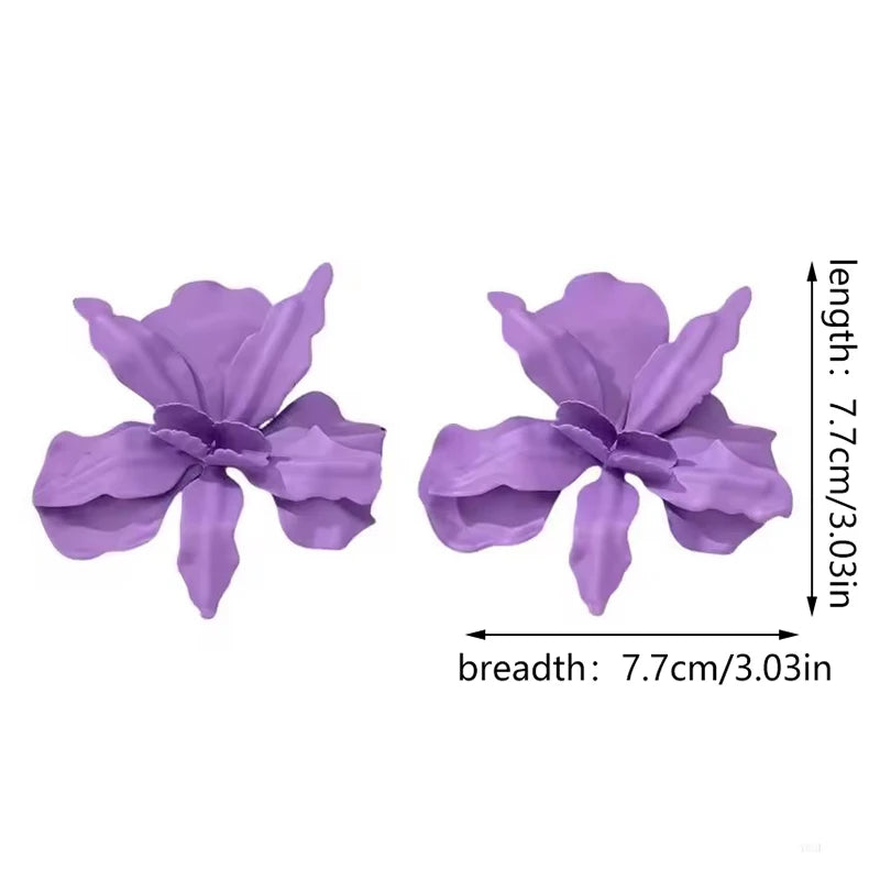 Pendientes Flor Tropical