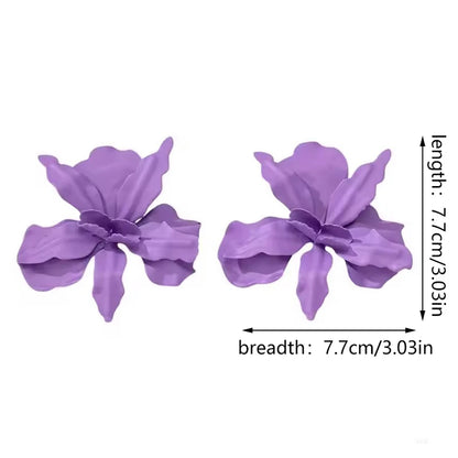 Pendientes Flor Tropical