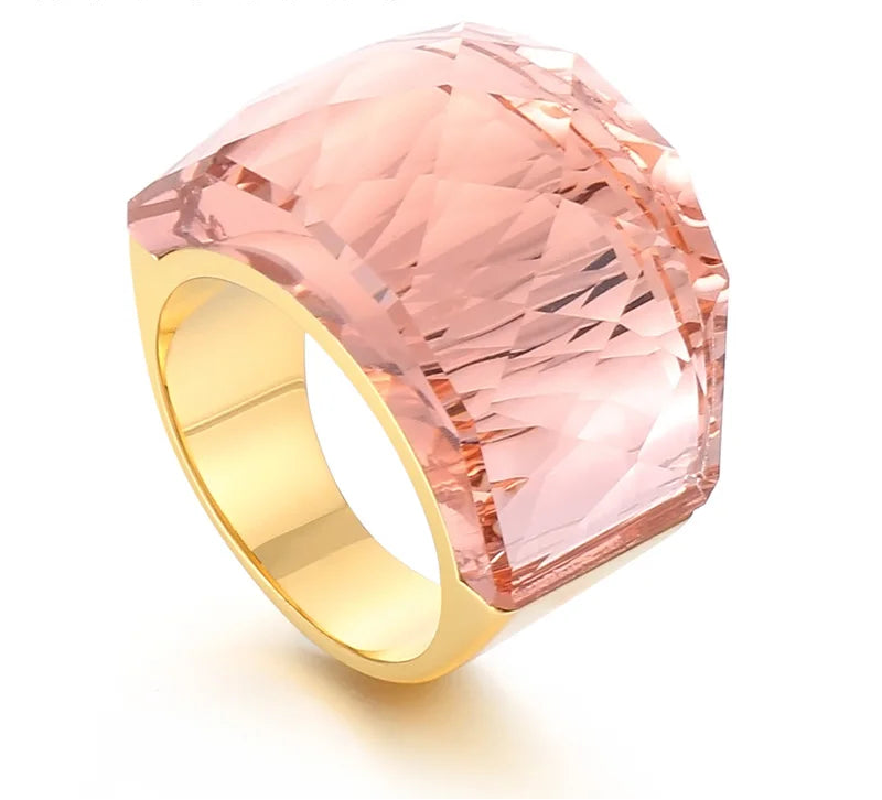 Anillos Cristal Color