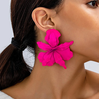 Pendientes Flor Tropical
