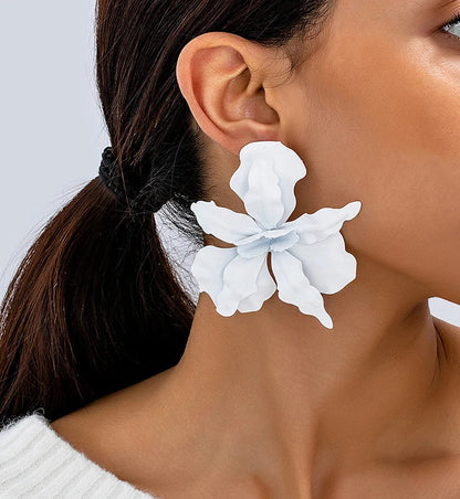 Pendientes Flor Tropical