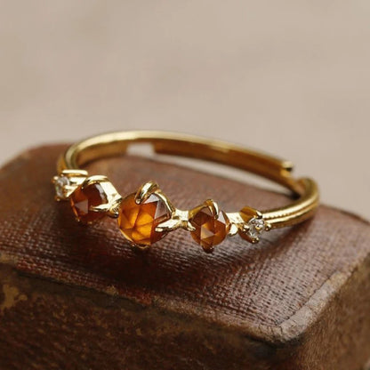 Anillo Ámbar "Magic Sunshine"