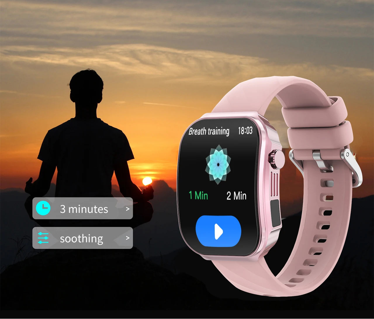 Elegance AMOLED Smartwatch Unisex