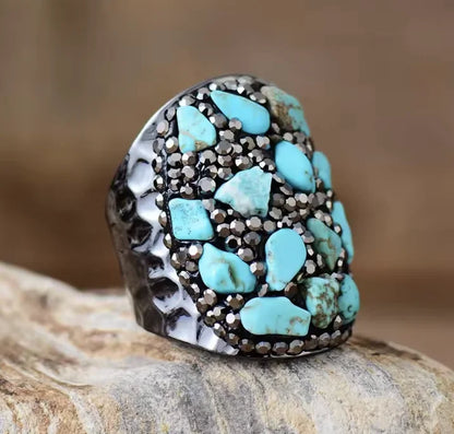 Anillos con piedras naturales