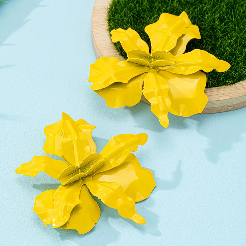 Pendientes Flor Tropical