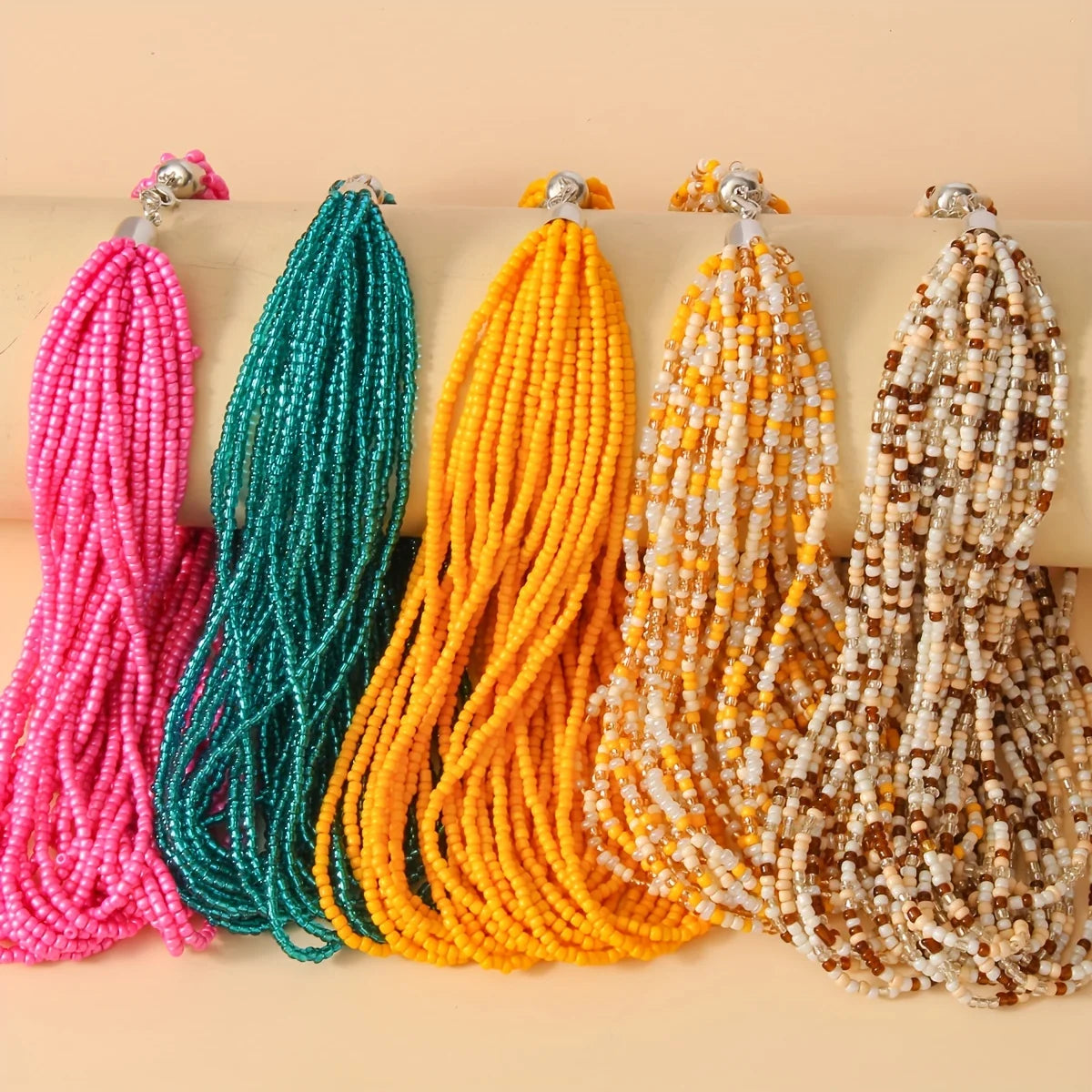Collar Multicuentas Color Luxe