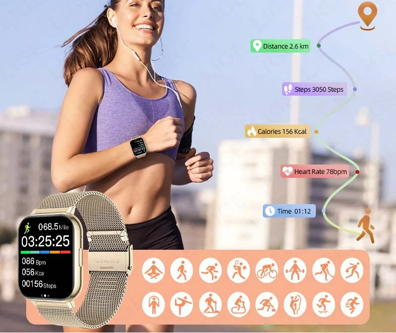 Smartwatch Unisex Pro