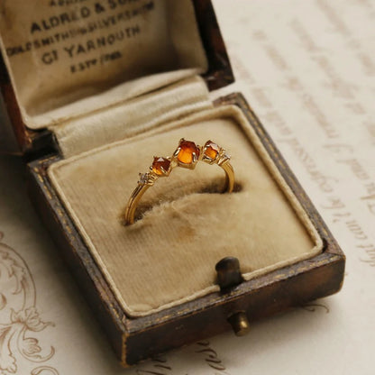Anillo Ámbar "Magic Sunshine"