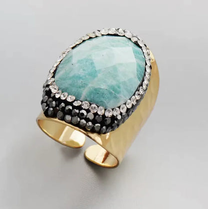 Anillos con piedras naturales