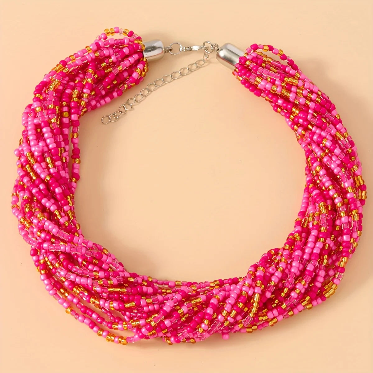 Collar Multicuentas Color Luxe