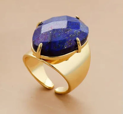 Anillos con piedras naturales