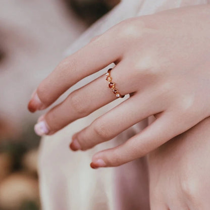 Anillo Ámbar "Magic Sunshine"