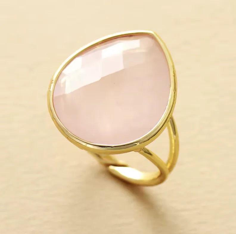 Anillos con piedras naturales