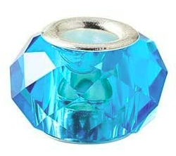 Charm Esfera Cristal Cian
