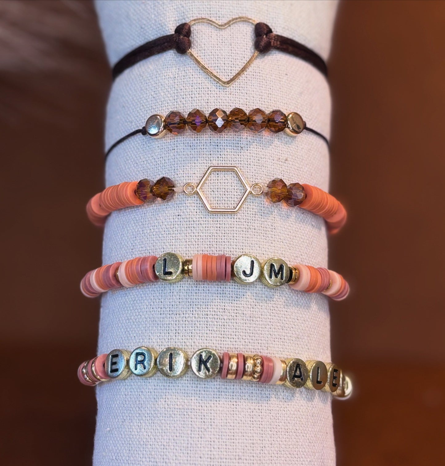 Set 3 Pulseras Personalizadas Confident Jewels