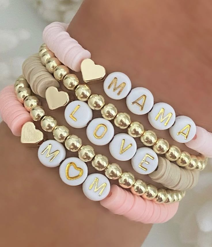 Set 3 Pulseras Personalizadas Confident Jewels