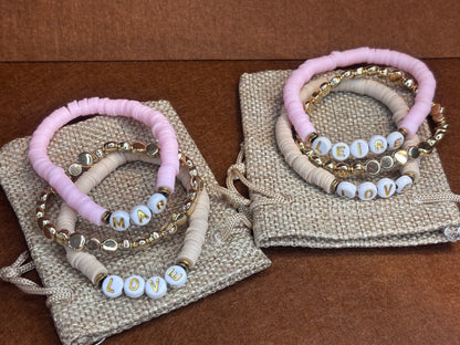 Set 3 Pulseras Personalizadas Confident Jewels