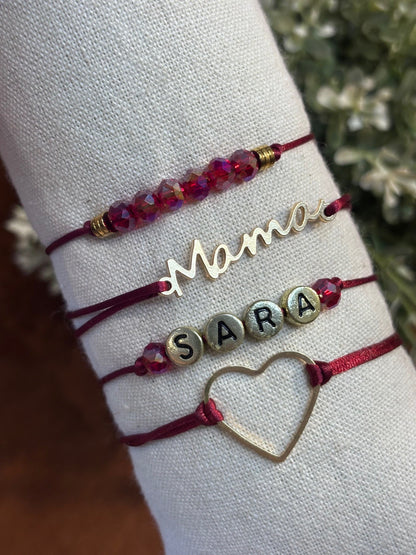 Set 3 Pulseras Personalizadas Confident Jewels